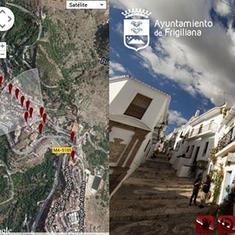 Lanzan una web que permite realizar una visita virtual en 360 grados a Frigiliana
