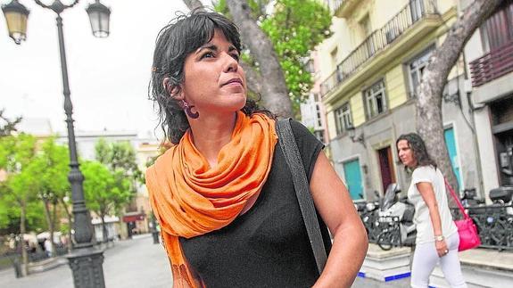 Teresa Rodríguez, eurodiputada de Podemos. 