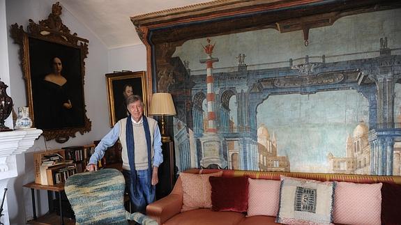 Parladé, en su casa de Marbella. 