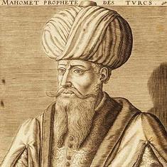 Imagen del Profeta que ilustraba una obra del historiador francés Michael Baudier editada en 1625 en París.