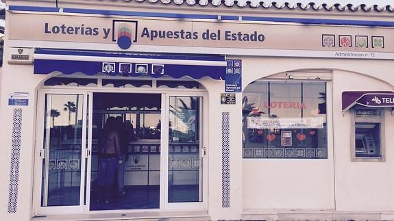 Exterior de la administración torremolinense que ha repartido el premio.