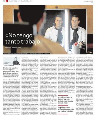 Entrevista al actor Mario Casas | Diario Sur