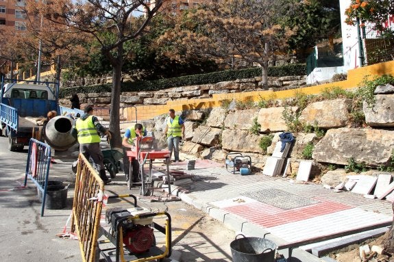 La mejora de la accesibilidad peatonal centra las primeras obras del Plan de Barrios de este año