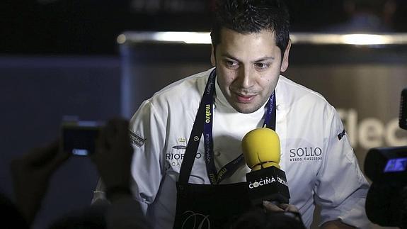 Diego Gallegos, cocinero revelación de Madrid Fusión, también está en la Guía Michelin.
