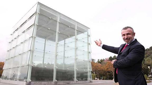 Alain Seban, durante su visita a Málaga el pasado mes de noviembre.