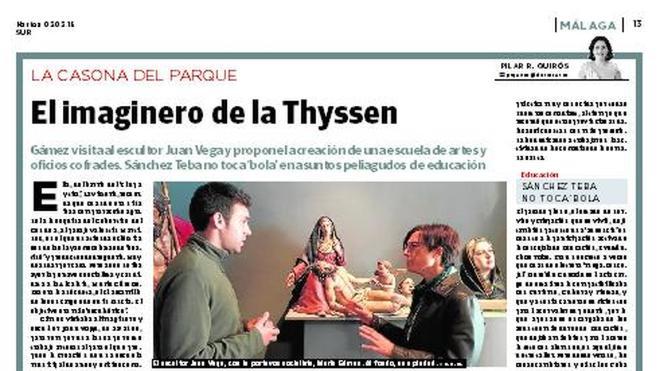 El imaginero de la Thyssen