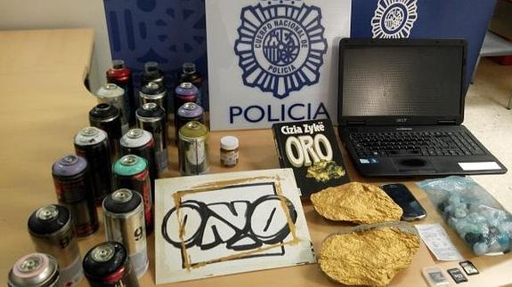 Detenido 'el pintor dorado': un joven de 20 años de La Cala
