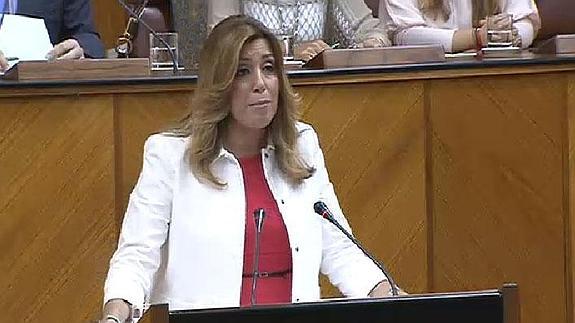 Susana Díaz: "Les pido que Andalucía cuente con un Gobierno de inmediato"
