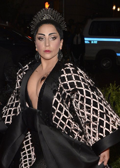 Lady Gaga, en el Met. : efe