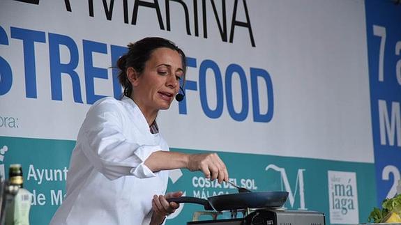 Begoña Rodrigo se metió al público en el bolsillo con una cocina con mucho sabor. 