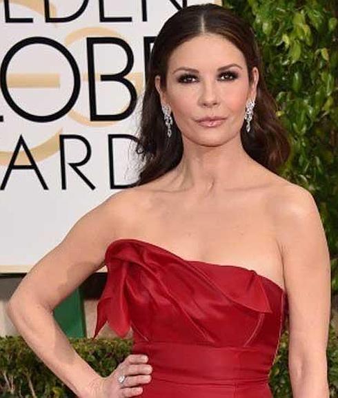 Imagen que presentaba la actriz en la gala de los Globos de Oro.