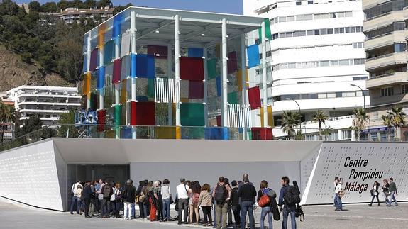 El museo Centre Pompidou Málaga.
