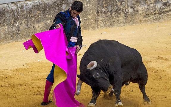 Morante de la Puebla en la Goyesca de 2013. 