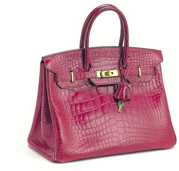 Un 'birkin' subastado en Londres. 