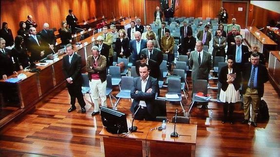 El juicio del 'caso Malaya' duró menos de dos años. 