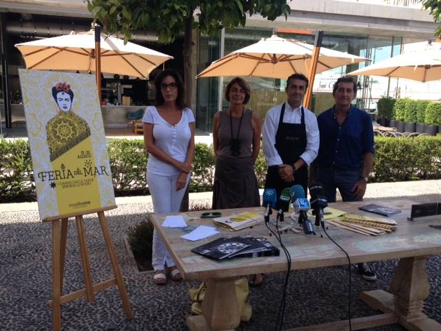 En la presentación del cartel de la Feria del Mar.
