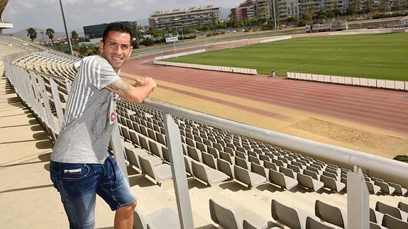 El brasileño Charles, el miércoles en el estadio de atletismo.