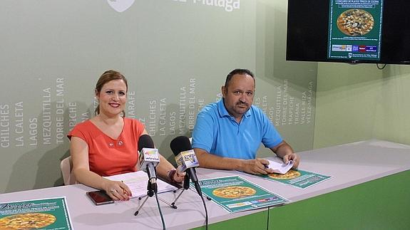 Santana y Díaz, en la presentación del concurso. 