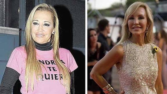 El Supremo condena a Belén Esteban por insultar a Carmen Lomana