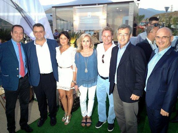 Un momento de la presentación en la que estuvo en alcalde de Estepona. 