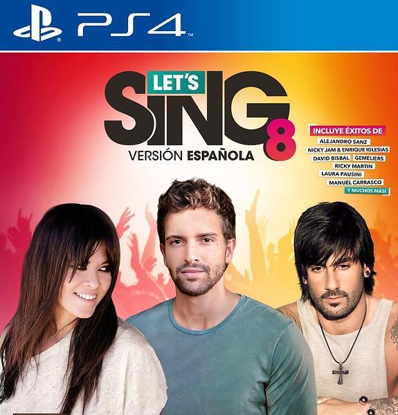 Pablo Alboran, portada del videojuego 'Let's Sing 8 Versión Española'