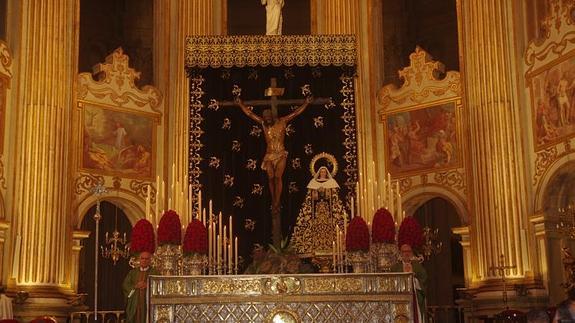 Este jueves comenzó el triduo de la cofradía en la Catedral