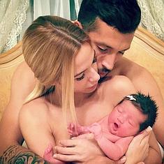Tamara Gorro y Ezequiel presentan a su hija