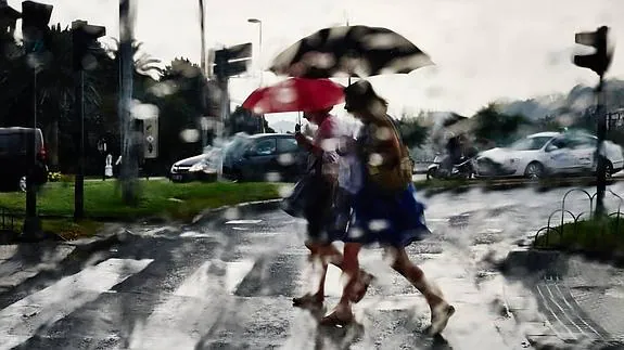 Málaga, en alerta amarilla por lluvias este domingo