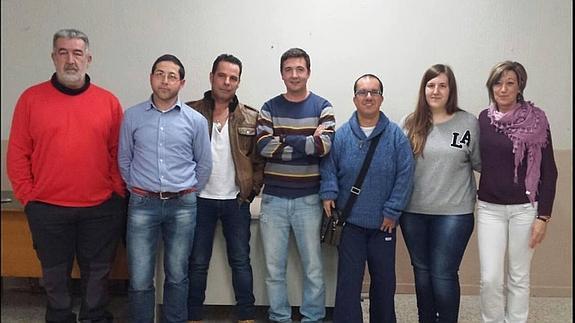 A.López, Antonio Anillo, J. A. Zamudio, A. Márquez, Adrián Trigo, Virginia López y María Caballero.