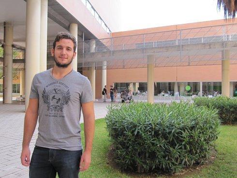José Antonio Palacios, en la ETSI Informática. 