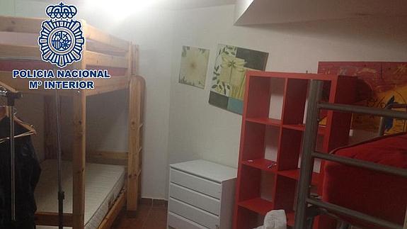 Imagen del lugar en el que vivían las víctimas. 