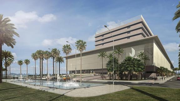 Diseño para el hospital en Al Khobar. 