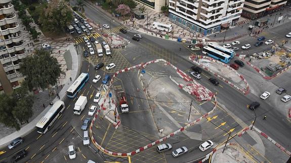 La última fase de desvíos de tráfico en el Centro arrancará el próximo martes