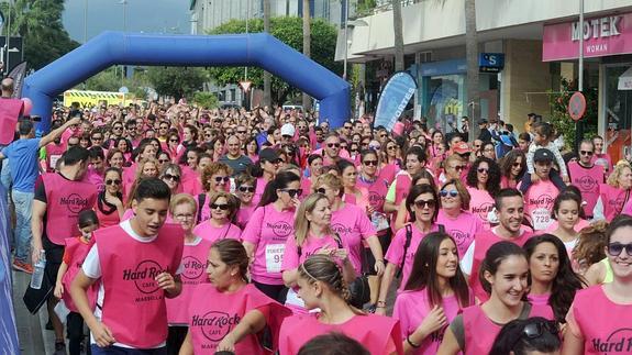 Participantes en la salida. 
