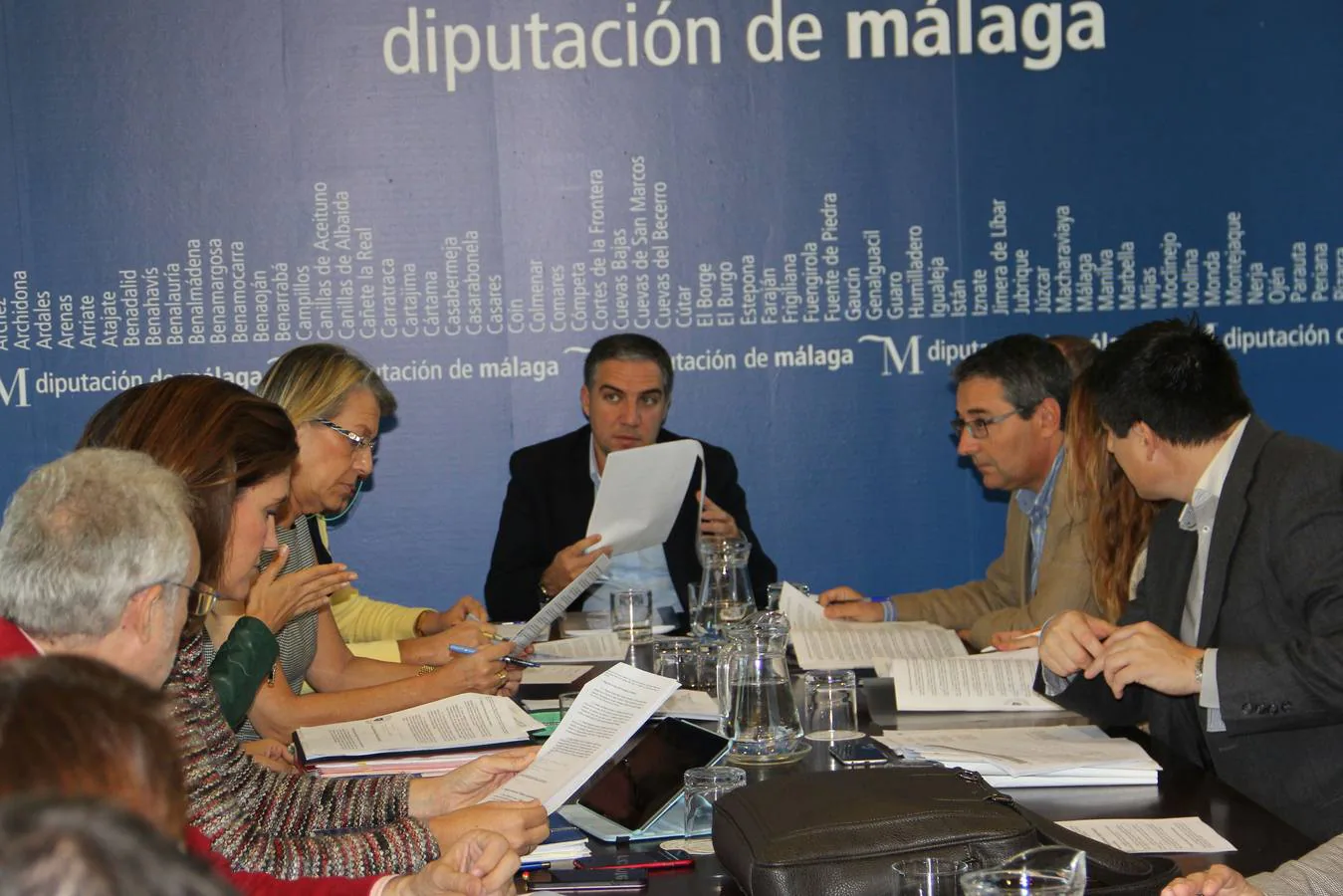 Reunión este viernes de la junta de gobierno de la Diputación.