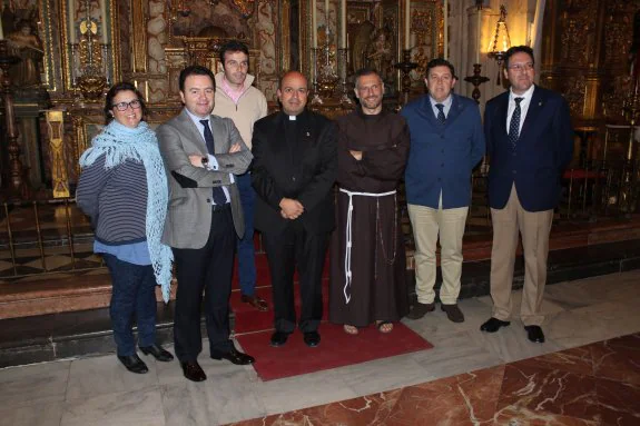 Presentación ayer en la Colegiata de Santa María de la Encarnación La Mayor.