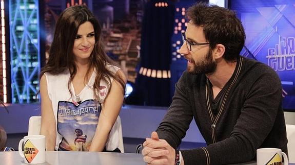 Clara Lago y Dani Rovira en 'El Hormiguero'.