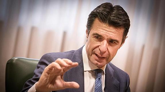 Soria, en un momento de la entrevista. 