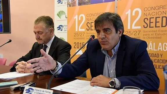 Felipe Casanueva y Francisco Tinahones. 