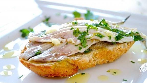 Boquerones en vinagre