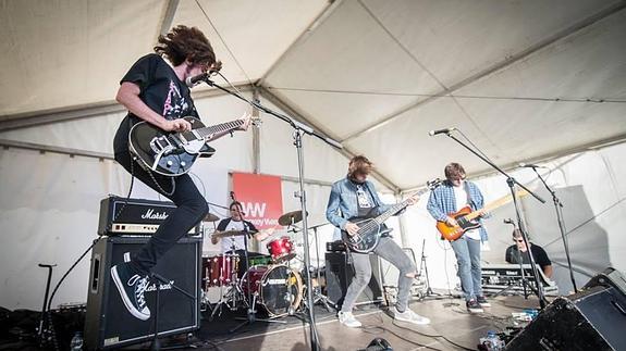 The Loud Residents, una joven banda malagueña de rock, actuará esta noche en el ‘Toys & Rock’. 