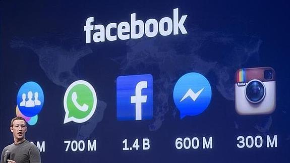 Facebook es propietaria de WhatsApp e Instagram. 