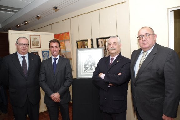 Emilio Betés, Santi Souvirón, Javier Torres y Cecilio Rodríguez. :: e. n.