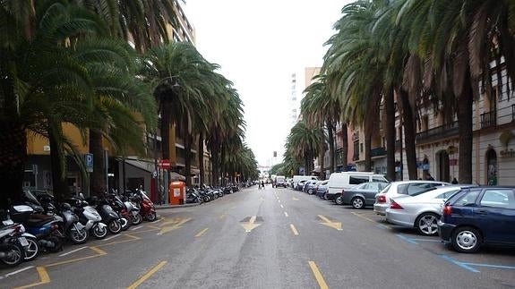 Alameda de Colón se resiente
