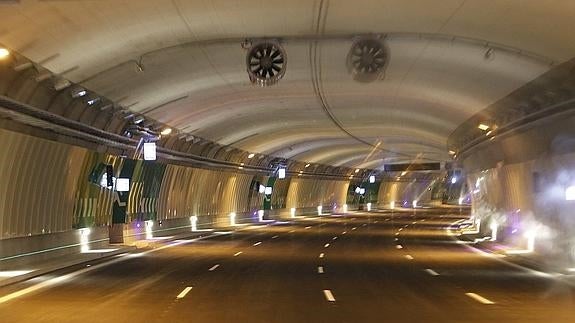 Zona donde se desarrollaba el control de velocidad. 