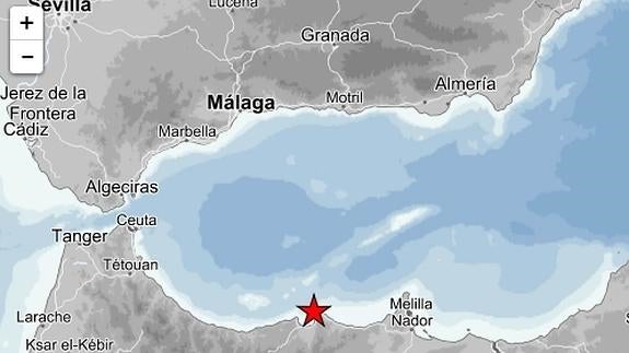 Un terremoto de 4.1 en la zona de Alhucemas se deja sentir en Málaga