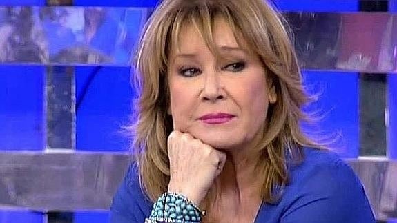 Mila Ximénez, en una de sus apariciones en Telecinco. 