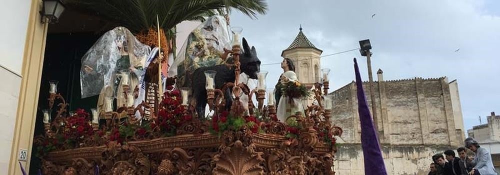 La Virgen de la Salud en el Pasillo de Santa Isabel. / EDUARDO NIETO