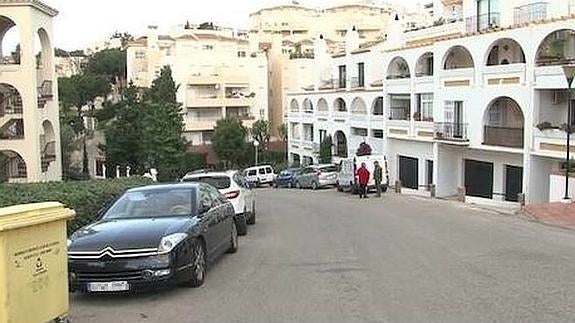 Calle Zeus, en Mijas. 