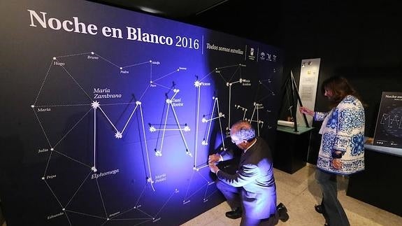 Uno de los momentos de la presentación en el Centro Principia.